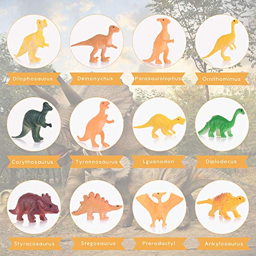 Colmanda Dinosaur Eggs, Huevos de Dinosaurio Minijuegos de Dinosaurios Dinosaurio Realista Juguetes para Arqueología y Niños