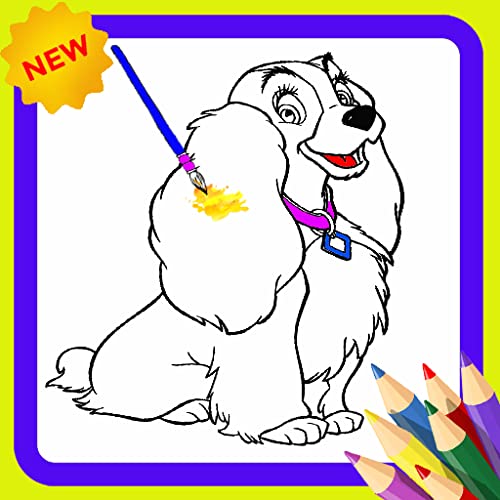 color the dog as you like