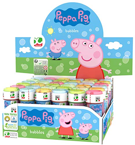 ColorBaby Pig Lot de 36 Bulles de Savon Peppa, 60 ml, Unidades (25)