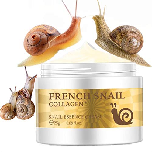 Comtervi Crema facial de caracol, 25 g, hidratante, antienvejecimiento, para lucir una piel rejuvenecida