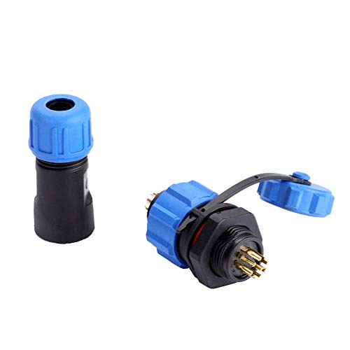 Conector de enchufe IP68 2Pin / 3Pin / 4Pin / 5Pin / 6Pin / 7Pin / 9Pin Aviación resistente al agua para uso industrial(9pin)