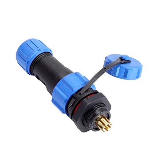 Conector de enchufe IP68 2Pin / 3Pin / 4Pin / 5Pin / 6Pin / 7Pin / 9Pin Aviación resistente al agua para uso industrial(9pin)