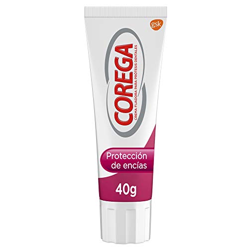 Corega - Crema Fijadora para Prótesis Dentales - Protección de Encías - 40 g