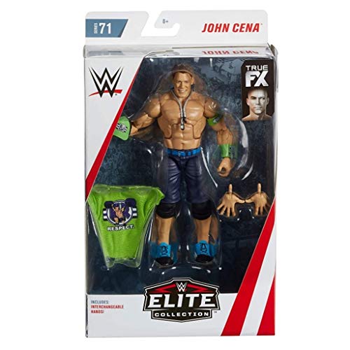 CQ WWE Juguetes de 6 Pulgadas Escala colector Elite Serie John Cena Atcion Figura Regalos for WWE Superstars clásicos Aficionados Toys