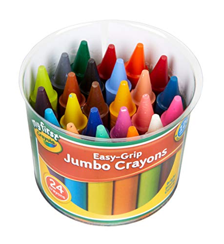 CRAYOLA My First Cubo de 24 Ceras de Colores