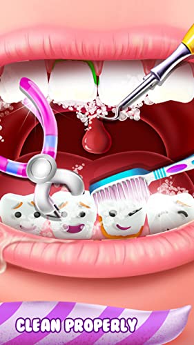 Crazy Dentist Bling - Doctor Game For kids