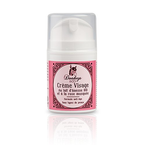 CREMA FACIAL DE LECHE DE BURRA Y ROSA MOSQUETA