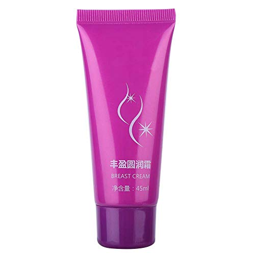 Crema reafirmante de senos, Crema de aumento de senos para mujeres, colágeno y elastina, Crema de aumento de senos, 45 g