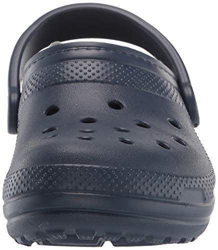 Crocs Classic Lined Clog, Zuecos Unisex Adulto, Azul (Navy/Charcoal), 43/44 EU