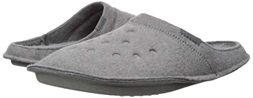 Crocs Classic Slipper, Zapatillas Bajas Unisex Adulto, Gris (Charcoal/Charcoal 00q), 42/43 EU