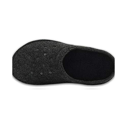 Crocs Classic Slipper, Zapatillas de Estar por casa Unisex Adulto, Negro (Black/Black), 42/43 EU