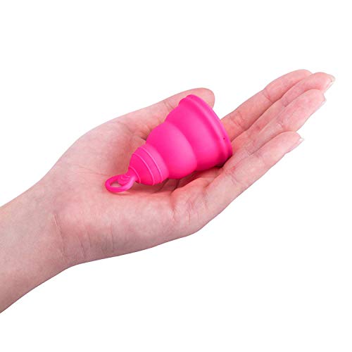 Cycle Copa Menstrual, Copa Menstrual Soft - Mujeres Con Vejigas Sensibles, Calambres, CóLicos Menstruales - Ayuda A Prevenir Cistitis, Copa Menstrual Lily Cup Compact, Copa Menstrual Ultra Suave (S)