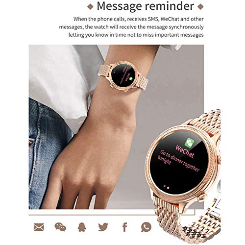 CZX del Reloj Inteligente De La Moda De Las Mujeres A Prueba De Agua De La Presión Arterial Monitor De Ritmo Cardiaco Smartwatch Mujer Reloj Pulsera De Regalo LT06