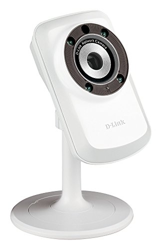 D-Link DCS-932L - Cámara WiFi y Ethernet Videovigilancia IP (Micrófono y Visión Nocturna, Compatible con App Mydlink para iOS y Android)