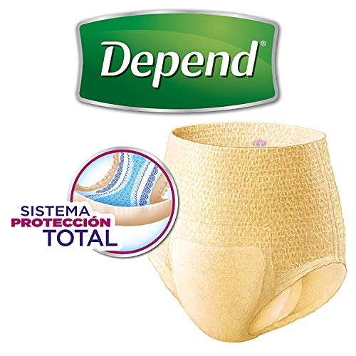 Depend Ropa interior absorbente Absorción Super Talla S/M Mujer - 60 unidades