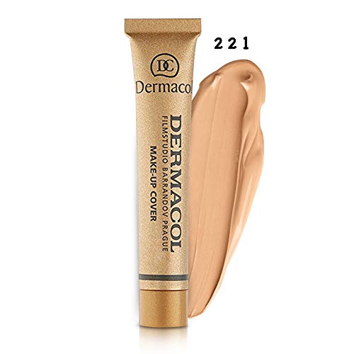 Dermacol Make-up Cover (base de maquillaje que cubre tatuajes y cicatrices), 221