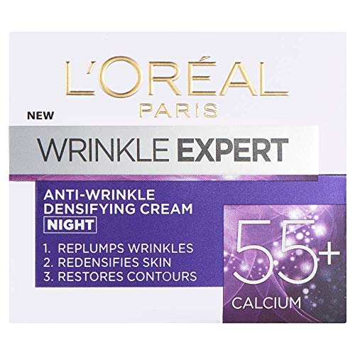 Dermo expertise L 'Oreal Paris arrugas experto 55 Plus Crema de Noche, 50 ml