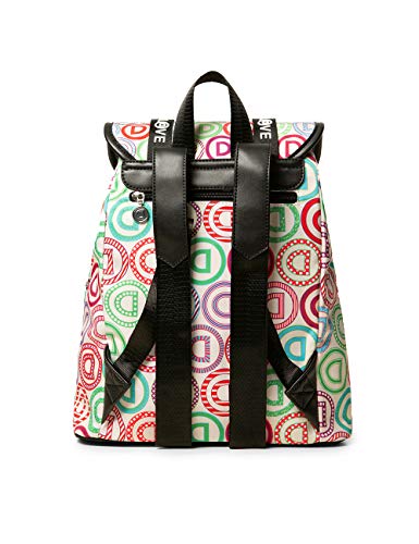 Desigual 20SAKA071001U - Bolso mochila de Sintético Mujer 10.5x31.5x28.5 cm (B x H x T)