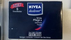 Desodorante nivea - Toallitas for men est.8