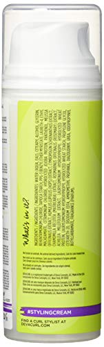 DevaCurl Styling Cream - cremas para el cabello (Mujeres, Curly hair, Fijación, Protección, Jojoba and Wheat Proteins, Hops, Tapioca Starch, How to Use it)