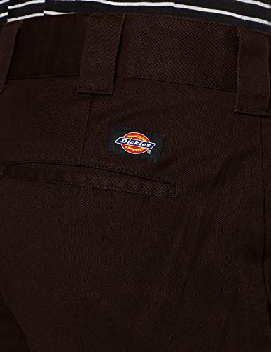 Dickies Slim Fit Work Pant Pantalones, Marrón (Chocolate Brown CB), (Tamaño del Fabricante:28/30) para Hombre