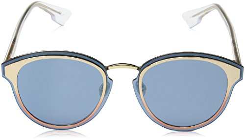 Dior DIORNIGHTFALL 2A 35J Gafas de sol, Rosa (Pink/Blue Grey Speckled Ar), 65 para Mujer