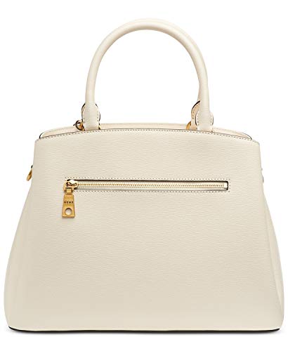 DKNY Women's Paige Floral Large Satchel Handbag Ivory