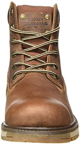 Dockers by Gerli 43lu001, Botas Militar para Hombre, Marrón (Cafe 320), 41 EU