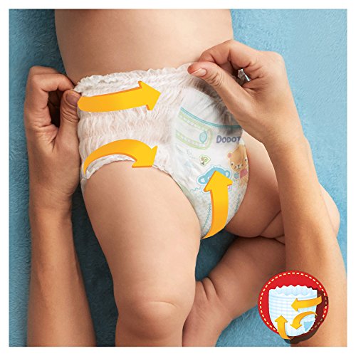 Dodot Pants Pañal-Braguita Talla 3, 111 Pañales, Fácil De Cambiar Con Canales De Aire, 6 a 11kg