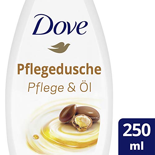 Dove Cuidado ducha y aceite, gel de ducha, 6 pack (6 x 250 ml)