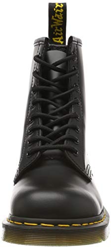 Dr. Martens 1460 - Botas Militares de Mujer, Negro (Black Smooth Leather), 39 EU