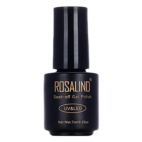 DressLksnf Esmalte de Uñas Moda para Mujer Esmalte Gel Original Elegante Esmalte Permanente Esmalte Endurecedor para Uñas Color Ligero