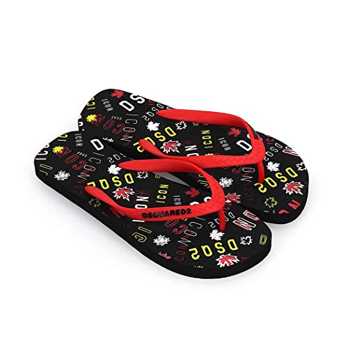 DSQUARED FLIP FLOP UOMO - 40, MULTICOLOR