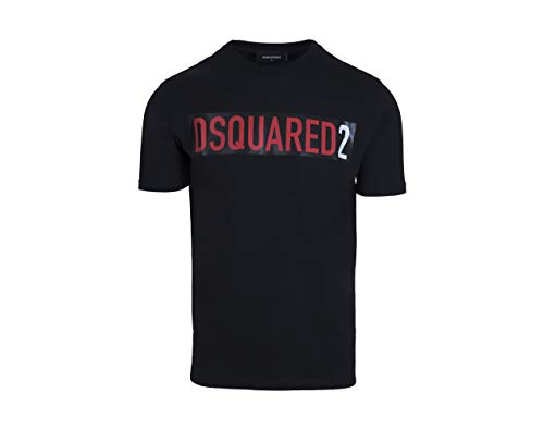 Dsquared2 - Camiseta para hombre - Color negro Negro M