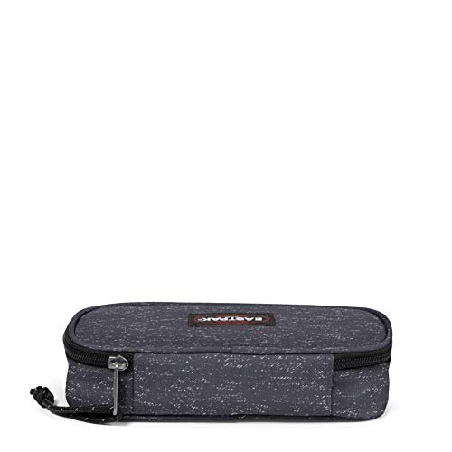 Eastpak Oval Single Estuche, 22 cm, Negro (Melange Print Dots)