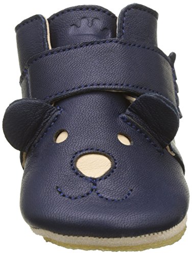 Easy Peasy Kiny Teddy, Zapatillas de Estar por casa para Bebés, Azul (Encre), 18^19