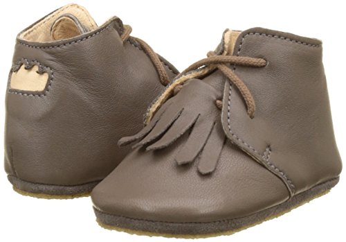 Easy Peasy MEXIP, Zapatillas de Estar por casa para Bebés, Gris (Taupe), 16^17