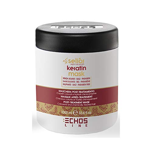 Echosline Mascarilla Seliar KERATIN Post tratamiento keratina 1000 mL 1L