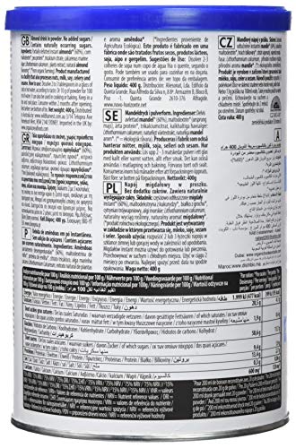 Ecomil Nature, Bebida de almendra Sin Azúcares Añadidos (Calcio) - 400 gr