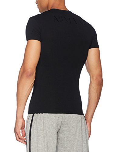 Emporio Armani CC716 111035_00020, Camiseta Interior para Hombre, Negro (Black), X-Large (Tamaño del Fabricante:XL)