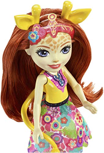 Enchantimals Muñeca con mascota Gillian Giraffe (Mattel FKY74) , color/modelo surtido