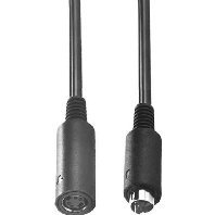 e+p VCS 50 cable S-vídeo 2 m S-VHS Negro - Cables S-vídeo (2 m, S-VHS, S-VHS, Níquel, Negro, Macho/Hembra)