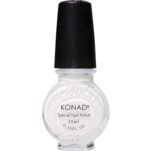 Esmalte especial 11ml g1 WHITE (BLANCO MATE), Konad Original