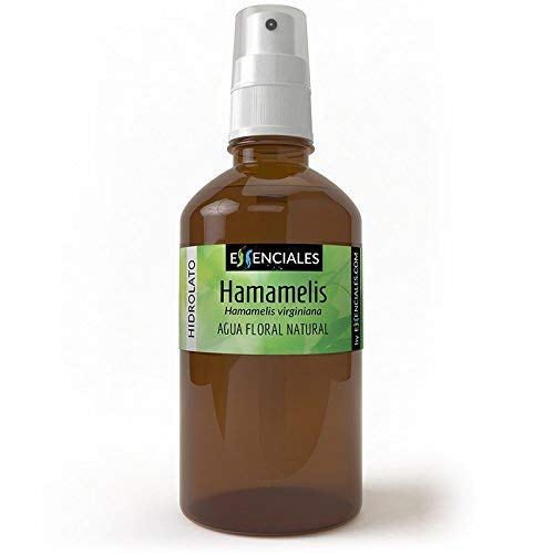 Essenciales - Hidrolato de Agua Floral de Hamamelis, 100% Pura y Natural, 100 ml | Hidrolato Hamamelis Virginiana