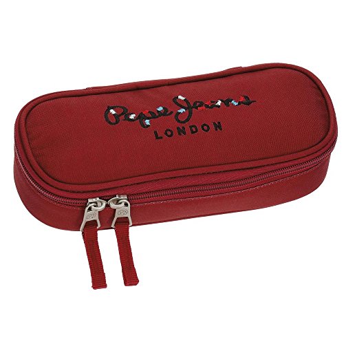 Estuche Pepe Jeans Harlow Roja con organizador interior