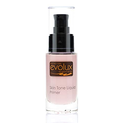 EVOLUX Skin Tone Liquid Primer - Pre-base correctora de tono N.57 Rosa Salmon, 30 ml