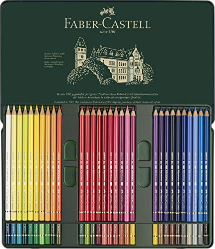 Faber-Castell 110060 - Set de lápices de colores, multicolor