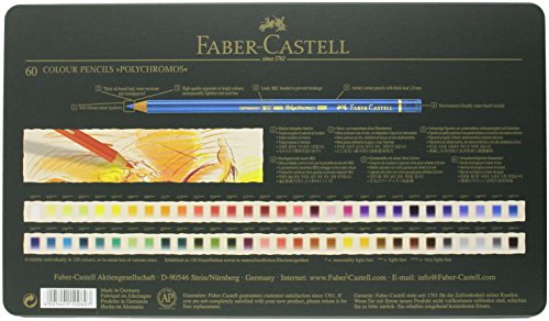 Faber-Castell 110060 - Set de lápices de colores, multicolor