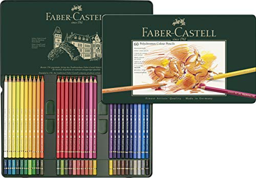 Faber-Castell 110060 - Set de lápices de colores, multicolor