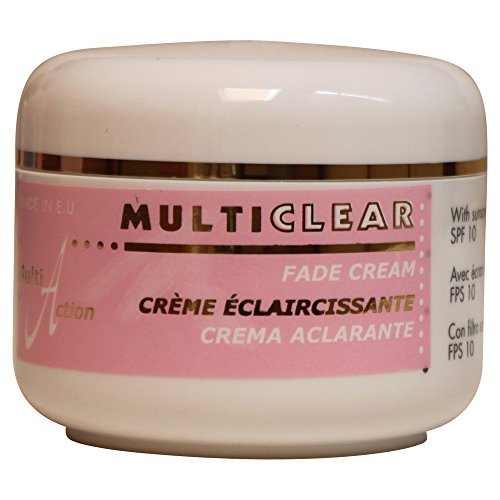 Fade Cream - Crema Aclaradora MULTICLEAR - 100ML. Con Ácido Kojico y Protección Solar